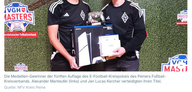 PAZ: Mit Zweitliga-Sturm-Hünen: Duo vom SSV Stederdorf verteidigt den Titel PAZ: Mit Zweitliga-Sturm-Hünen: Duo vom SSV Stederdorf verteidigt den Titel