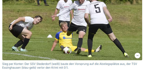 PAZ: SSV Stederdorf überrascht zu zehnt, Teamkollegen des TSV Eixe prügeln sich PAZ: SSV Stederdorf überrascht zu zehnt, Teamkollegen des TSV Eixe prügeln sich