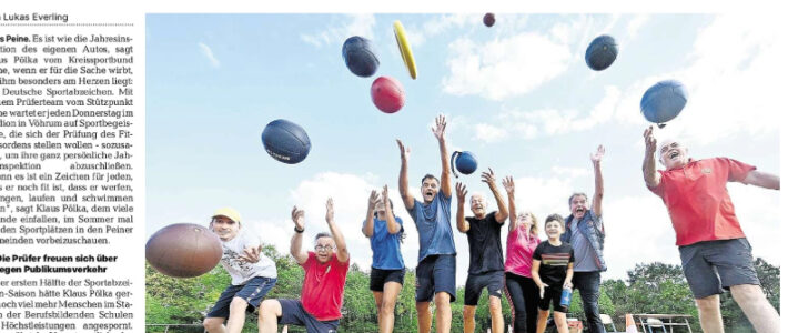 PAZ: Wie die Auto-Jahresinspektion: Der Sportabzeichen-Endspurt beginnt! PAZ: Wie die Auto-Jahresinspektion: Der Sportabzeichen-Endspurt beginnt!