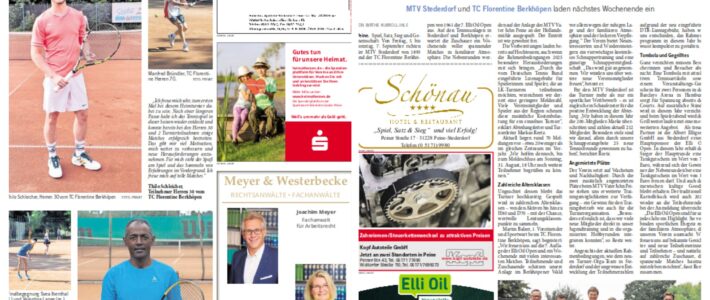 HP: 7. Elli Oil Open: Tennis, Emotion und Gemeinschaft