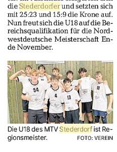 PAZ: Stederdorf knackt den Favoriten